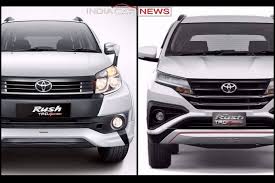 Rush into action with a ride for excitement, inside and out. New Toyota Rush Vs Old Rush Design Specifications Dimensions
