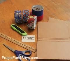 To make a smaller pocket for cards, cut two strips of tape each 5″ long and stick the two pieces (adhesive sides). How To Make A Duct Tape Wallet Frugal Fun For Boys And Girls