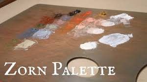 zorn palette color mixing demo