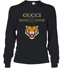 Gucci Logo With Tiger Long Sleeve T Shirt Violette Leonie Free return and exchanges · 30 day money back. gucci logo with tiger long sleeve t