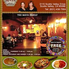 We serve authentic mexican food in a friendly, cheerful atmosphere to our friends and guest at three lacey, wa. Maya Mexican Restaurant Home Scotts Valley California Menu Prices Restaurant Reviews Facebook