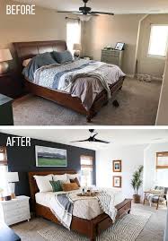 Sometimes the simplest room makeovers are the best. Master Bedroom Makeover Thriving Home Small Master Bedroom Master Bedroom Makeover Master Bedrooms Decor