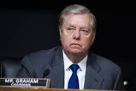 Lindsey graham, american politician who was elected as a republican to the u.s. South Carolina 2020 Senate Poll Lindsey Graham Jaime Harrison In Dead Heat Bloomberg