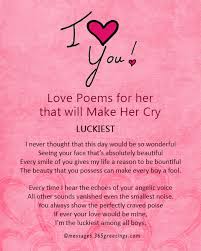 Love Poems For Her To Melt Her Heart 365greetings Com