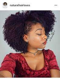 Holiday Hairstyles For Naturals Natural Hair Hair Style Black Girl Make Up Red Lips Curly Curly Hair Styles Curly Hair Styles Naturally Holiday Hairstyles