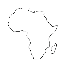 Africa Clipart Clipart Suggest Africa Map Tattoo Africa Map Africa Outline