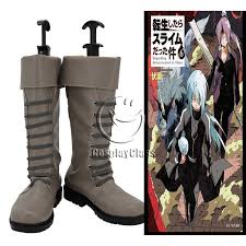 Regarder episode tensura nikki tensei shitara slime datta ken 12.5 vostfr | japmanga: Tensei Shitara Slime Datta Ken Rimuru Cosplay Boots Cosplayclass