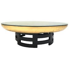 Our business is not primarily to turn furniture into money, but to produce something really worthwhile. for over 40 years kittinger has crafted fine furniture for the white house, senate, congress, supreme court, and foreign heads of state. Lotus Gold Leaf Muller And Barring Coffee Table For Kittinger Usa 1950s For Sale At 1stdibs