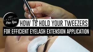 Volume eyelash extensions tweezers set 5 pcs,stainless steel lash tweezers curved precision tweezers for eyelash extensions eyelash extension tweezers application. How To Hold Your Tweezers For Efficienct Eyelash Extension Application Youtube
