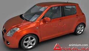 Suzuki Swift 3d Model