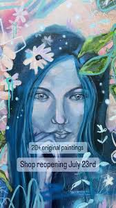 My biggest release yet! It’s time to collect your original 🎉, July 23rd my  shop will reopen with the largest release of originals I’ve ever done! It  will be a moment 🙏🏻💫, Join my newsletter community ...