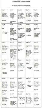 30 Day At Home Crossfit Challenge Diary Of A Fit Mommy Crossfit At Home Crossfit Challenge Mommy Workout
