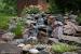 Modern Backyard Waterfall
