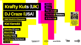 Manly Beach Rooftop Party ft. DJ Craze & Kid Kenobi