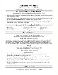 Resume 2018 sample grude interpretomics co. Retail Sales Clerk Resume Sample Monster Com