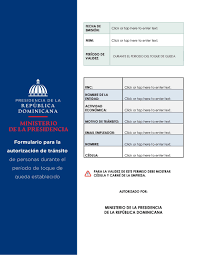 Estos certificados tienen validez por 48 horas. Permisos Para Circular Archives Ministerio De La Presidencia