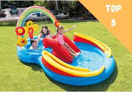 Quelle Est La Meilleure Piscine Gonflable Avec Toboggan En 2020 L Avis D Un Papa