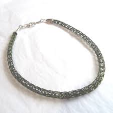 Starting with historical knit forms, you'll be introduced to the fundamentals of making single knit, double knit and triple knit chains. Viking Knit Necklaces And Bracelets At Otherwise Trading