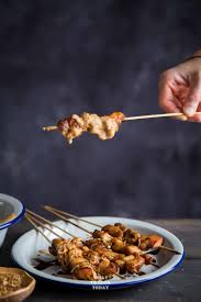 Sate Ayam Bumbu Kacang Satay With Peanut Sauce Learn How To Make Authentic Indonesian Sate Ayam Chicken Satay Ser Sate Ayam Asian Food Appetizers Recipes