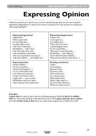 Opinions English Writing Learn English English Vocabulary