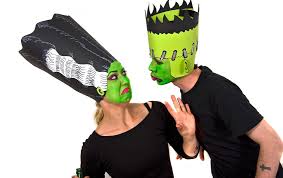 Die ärmel sind aus mash. Franksteins Monster Halloween Verkleidung Selber Basteln