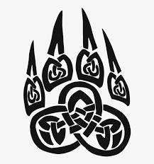 These lines should be based on the skeleton. Wolf Paw Tribal By Djakal Wolf Paw Celtic Png Free Transparent Png Download Pngkey