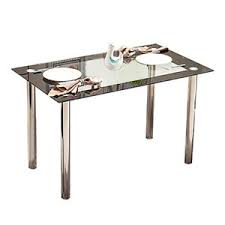 Browse our styles at abacustables.co.uk today. Glass Dining Table Chrome Legs High Quality Dining Room Kitchen Black Clear New 792855566038 Ebay