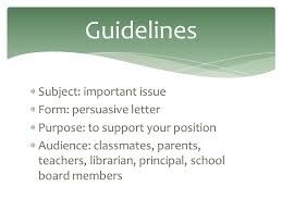 Back to √ 20 examples of kairos letters from parents ™. Persuasive Writing Convince Me Subject Important Issue Form Persuasive Letter Purpose To Support Your Position Audience Classmates Parents Ppt Download