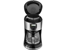Black And Decker Coffee Maker Manual Cm4000s Black Decker 12 Cup Programmable Coffee Maker Programmable 60 W 12 Cup S Coffee Strength Setting Black Stainless Steel Glass Plastic Newegg Com