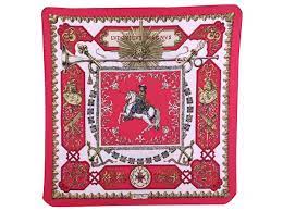 Hermes Ludovicus Magnus Newsboy With Box White Red Silk Ref 233027 Joli Closet