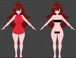 FNF Girlfriend » VRModels - 3D Models for VR / AR and CG projects