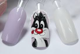 Dibujos animados caricatura uñas decoradas con muñecos. Pazljiv Tiranija Zanimljiv Piolin En Unas Decoradas Aug American Com