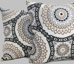 French Country Cottage Black Brown Stone Gray Pillow Cushion Cover Zippered Sofa Throw Pillow Chair Pillow Grey Pillows Farm House Living Room Living Room Grey