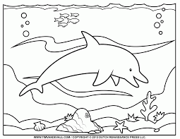 Lostan coloring book pages animals colouring finished pdf vintage. Ocean Scene Coloring Page Coloring Home