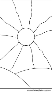Image Result For Beginner Mosaic Patterns Printable Sunset Stained Glass Patterns Free Mosaic Patterns Stained Glass Patterns