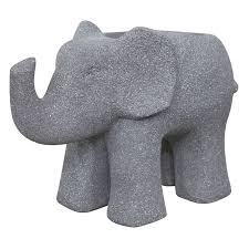 Maybe you would like to learn more about one of these? Fiberglass Elephant Planter 13 1 X 18 5 At Home