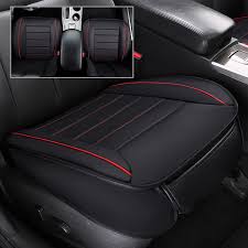 Pu Leather Bamboo Charcoal Car Seat Cover Cushion Full Surround Breathable Black Car Seats Leather Car Seats Carseat Cover