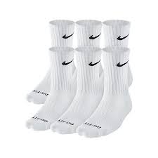 Nike Dri Fit Crew 6 Pack Socks Medium Nike Socks Outfit White Nike Socks Nike Socks