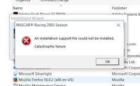 Program starts to load with 1 second of sound then goes into black screen. Nr2003 Uninstall Error Nr2003