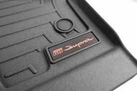 GR Supra Emblem Inserts for Weathertech Floor Mats (Single)