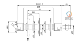 11kV Polymer Pin Insulator - Insulator Manufacturer - Gaoya ...