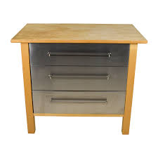 A mid century modern ikea kitchen replaces a 1990s blond wood monstrosity in a gorgeous light filled texas home. 62 Off Ikea Ikea Varde Kitchen Butcher Block Island With Storage Tables