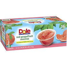 Dole Red Grapefruit Bowls 4 Oz 16 Pk Sam S Club Healthy Snacks To Buy Grapefruit Dole