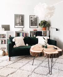 Livingroom Sofa Velvet Green Ikea Billy Bookcase White Coffee Table Hairpin Legs Prettypegs Hack Tabl White Living Room Decor Table Behind Couch Couch Table