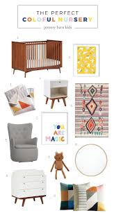 The Perfect Colorful Nursery West Elm Pottery Barn San Francisco Style Lifestyle Blogger Th Baby Boy Room Nursery Baby Nursery Neutral Nursery Colors