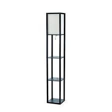 Check spelling or type a new query. Simple Designs Etagere Organizer Shelf Floor Lamp With Linen Shade Walmart Com Walmart Com
