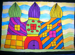 Imggröße1 comic und trickfilmfiguren verschiedene. Grundschule Schonwalde Hundertwasser Ausmalbild Kl 5