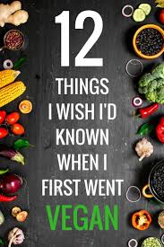 12 Things I Wish I D Known When First Going Vegan The Tree Kisser Vegan Meal Plans Going Vegan Vegetarian Vegan Recipes