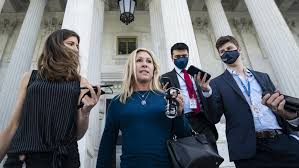 Democrat cori bush said republican marjorie taylor greene targeted her in a congressional office building. More Marjorie Taylor Greene Drama Another Hill Altercation A Newly Unearthed Video And Aoc Warns That She S Deeply Unwell