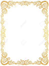 Fancy Gold Border Frame Clipart Clipartfest Clip Art Free Clip Art Wedding Background Images